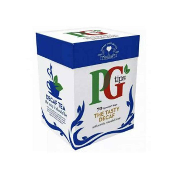 PG TIPS DECAF TEA 70 BAGS