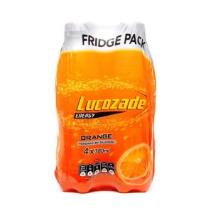 LUCOZADE ENERGY ORANGE 4 PACK