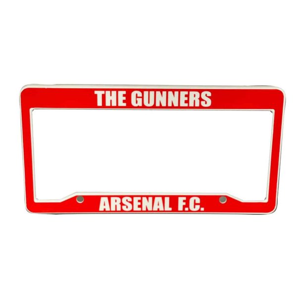 ARSENAL  LICENSE PLATE HOLDER THE GUNNERS