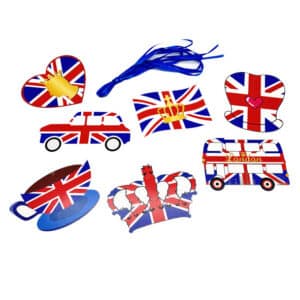 British Decoration Bunting 7 Different Flags