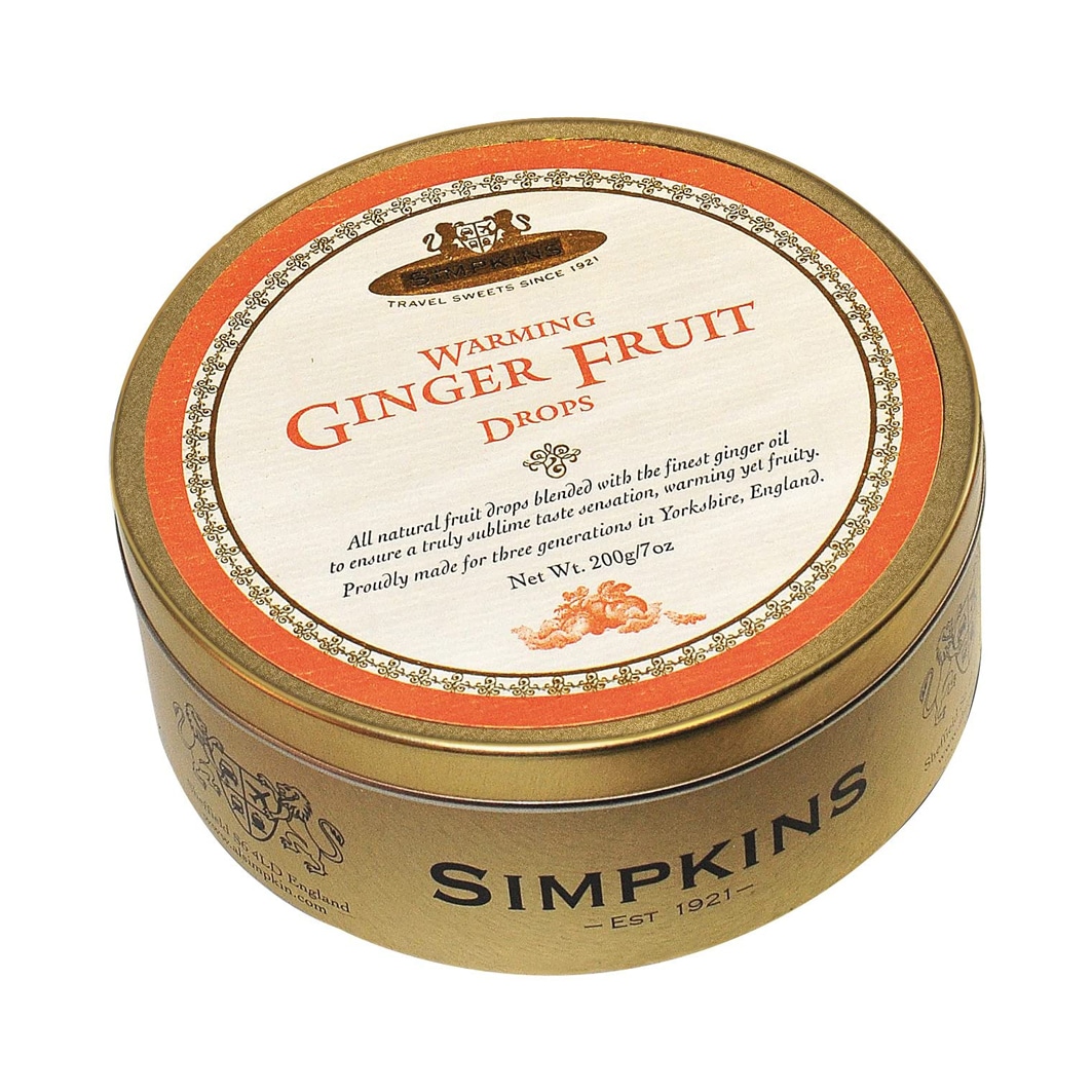 SIMPKINS GINGER FRUIT DROPS The British Store