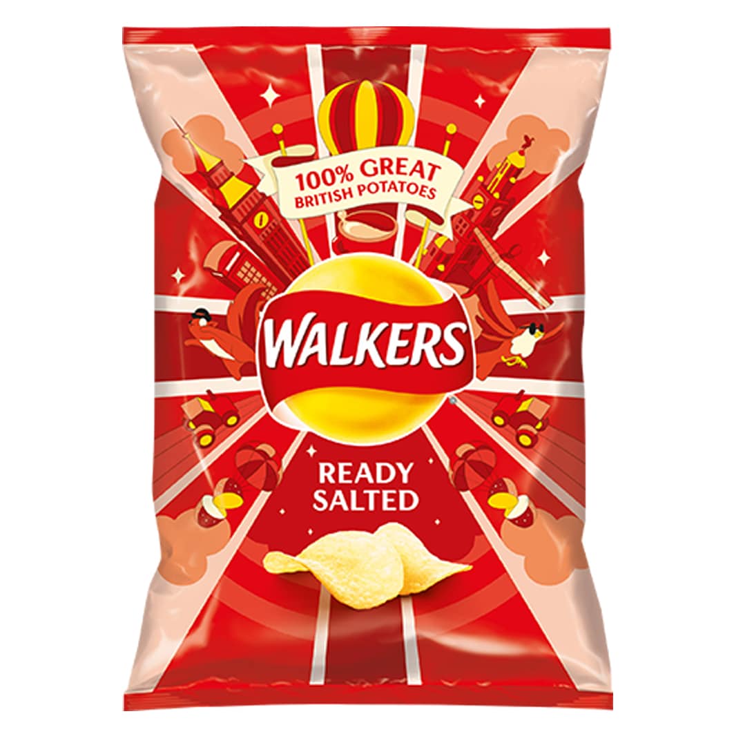 WALKERS READY SALTED CRISPS The British Store