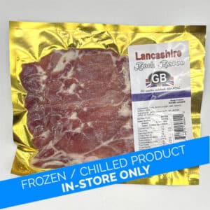 GB Foods Lancashire Back Bacon Rashers (IN STORE ONLY)