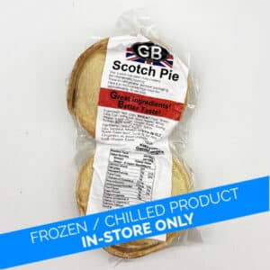 GB Foods Scotch Pie 2 pack Baked (IN STORE ONLY)