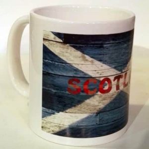 SCOTLAND SALTIRE 11oz COFFEE MUG