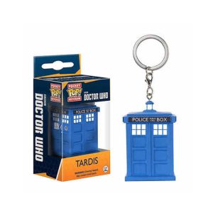 DOCTOR WHO TARDIS POCKET POP! KEY CHAIN