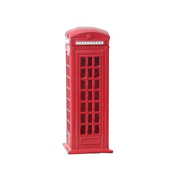 BRITISH TELEPHONE BOX  - MONEY BOX  7" HIGH