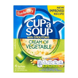 BATCHELORS CUP A SOUP CREAM OF VEGETABLE