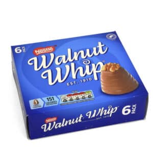 Nestle Walnut Whip Christmas 6 Pack 180g