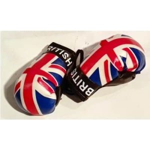 UNION JACK CAR MIRROR BOXING GLOVES