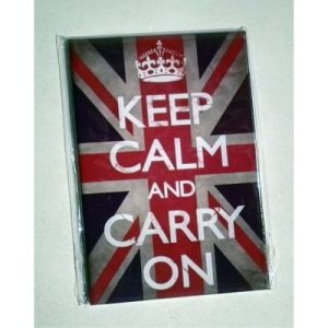 KEEP CALM AND CARRY ON MAGNET