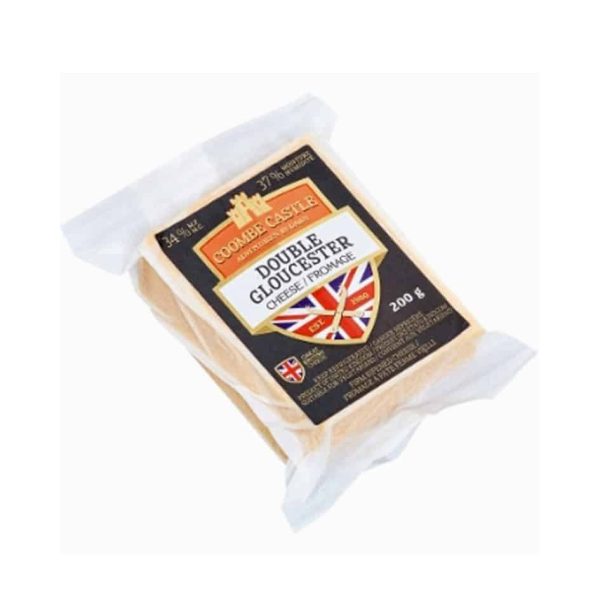 COOMBE CASTLE DOUBLE GLOUSTER CHEESE 200G (In Store Only)