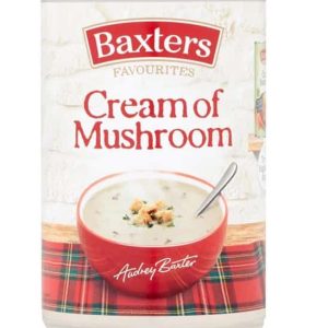 Baxters Cream of Mushroom Soup