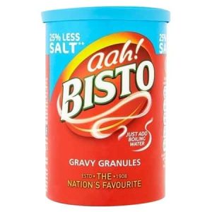 Bisto 25% Less Salt Gravy Granules