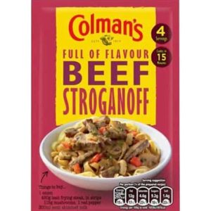 Colmans Beef Stroganoff Mix