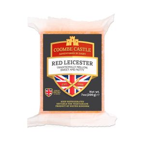 COOMBE CASTLE RED LEICESTER CHEESE 200G (In Store Only)