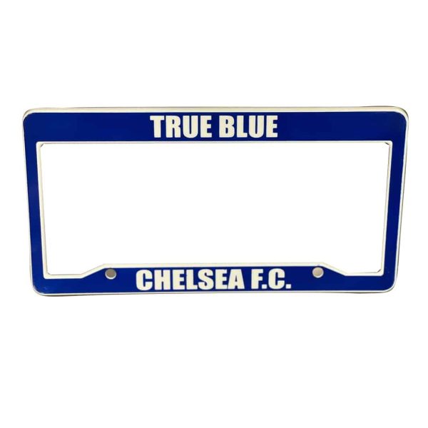 CHELSEA LICENSE PLATE HOLDER TRUE BLUE