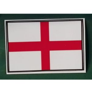 ENGLAND FLAG CAR STICKER