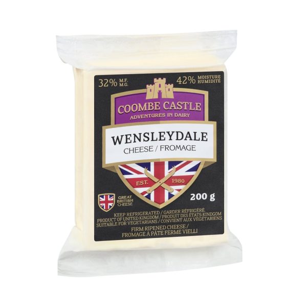 COOMBE CASTLE WENSLEYDALE CHEESE 200G