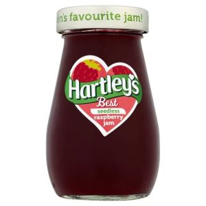 HARTLEYS RASPBERRY SEEDLESS JAM