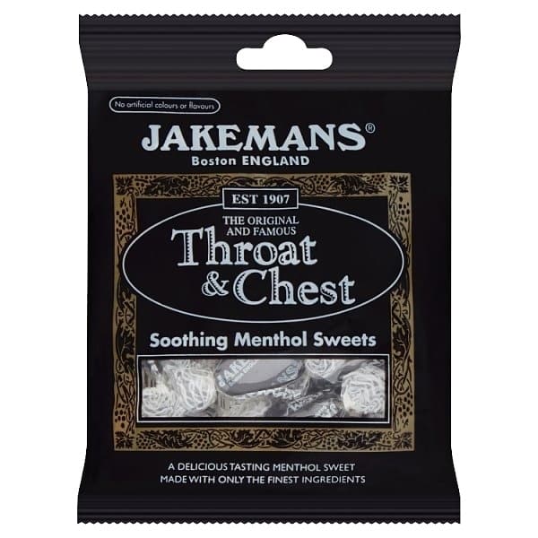 Jakemans Throat and Chest Menthol The British Store