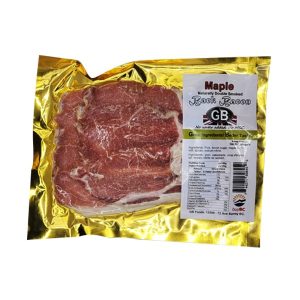 GB Foods Double Smoked Maple Back Bacon Rashers (IN STORE ONLY)