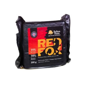 BELTON FARM RED FOX RED LEICESTER CHEESE 200G (In Store Only)