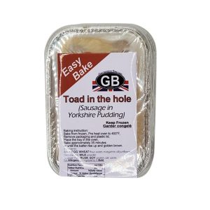 GB Foods Toad in the Hole Sausage in Yorkshire Pudding Easy Bake (IN STORE ONLY)