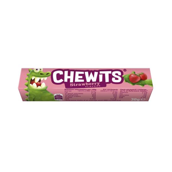 CHEWITS STRAWBERRY CHEWS