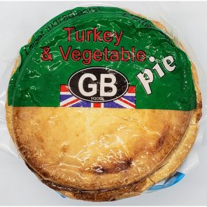 GB FOODS TURKEY AND  VEGETABLE PIE (IN STORE ONLY)