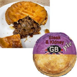 GB FOODS STEAK AND KIDNEY PIE (IN STORE ONLY)