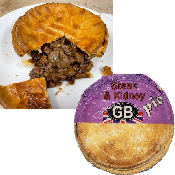 GB FOODS STEAK AND KIDNEY PIE (IN STORE ONLY)