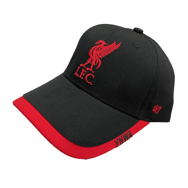 LIVERPOOL FC BLACK/RED CAP YNWA