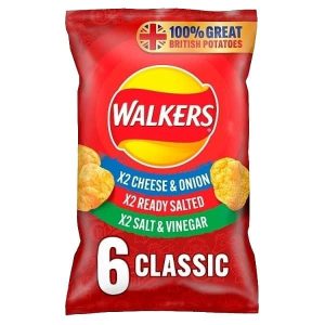 Walkers Classic 6 pack