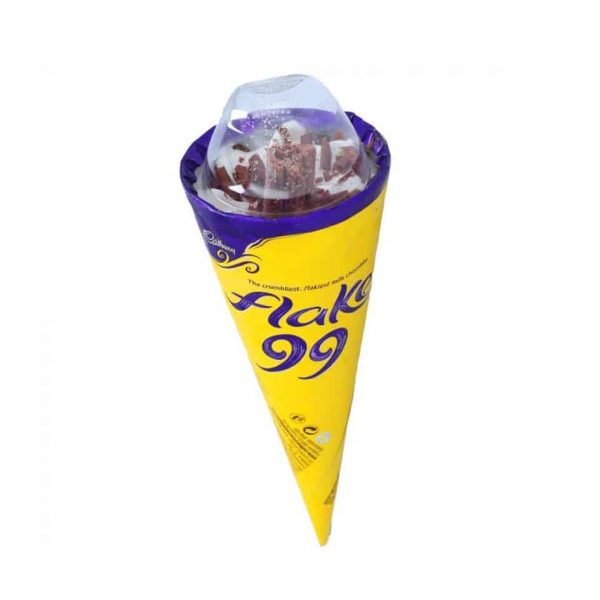 CADBURY FLAKE 99 VANILLA ICE CREAM TOPPED WITH CADBURY FLAKE (In Store Only)