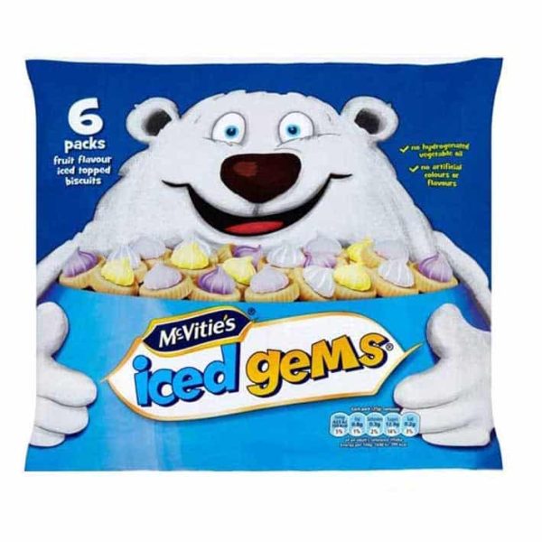 McVities Iced Gems 5 Packs
