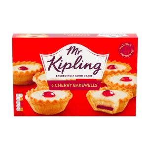 Mr Kipling 6 Cherry Bakewell Tarts