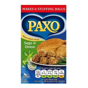 Paxo Sage and Onion Stuffing 85g