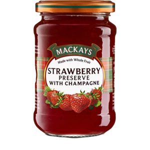 Mackays Strawberry Preserve with Champagne
