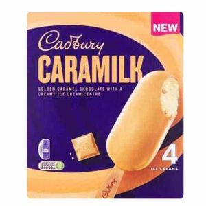 Cadbury Caramilk 4 Ice Creams (In Store Only)