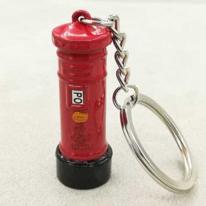 British Post Box Key Ring
