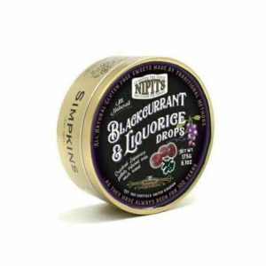 Simpkins Nipits Blackcurrant and Liquorice Drops
