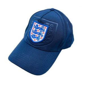 England 3 Lions Embossed Dark Blue Cap