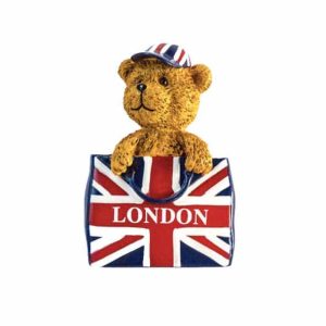 London Teddy Bear Magnet
