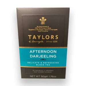 TAYLORS AFTERNOON DARJEELING BLACK TEA 20 BAGS