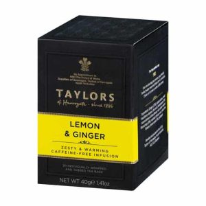 TAYLORS LEMON & GINGER TEA 20 BAGS