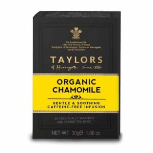 TAYLORS ORGANIC CHAMOMILE TEA 20 BAGS
