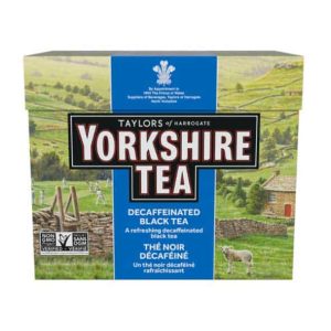 TAYLORS YORKSHIRE DECFFEINATED BLACK TEA 80 BAGS