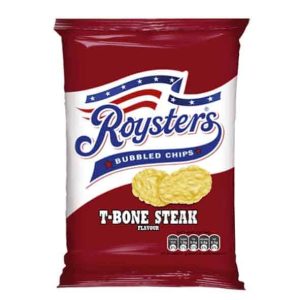 Roysters Bubbled Chips T-Bone Steak Flavour 60g