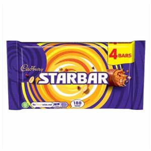 Cadbury Starbar 4 Pack 148g
